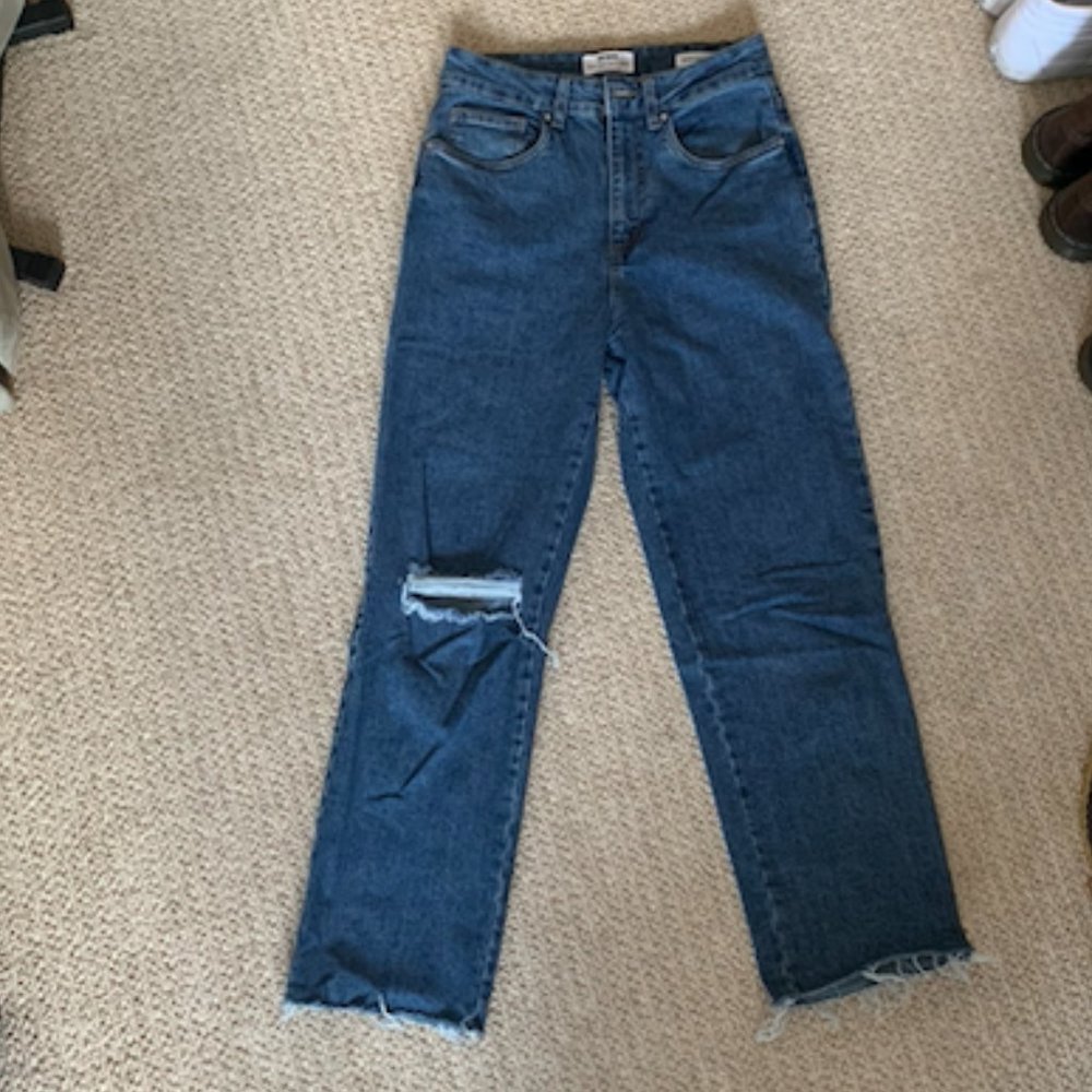 Stretch Straight Leg Jeans